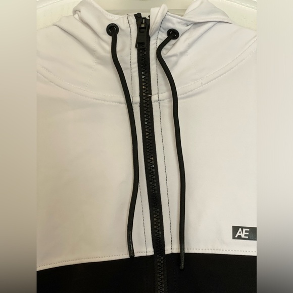 American Eagle Color Block Windbreaker Jacket Size M - Picture 4 of 16
